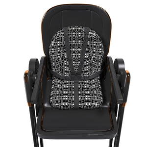 Convertible Baby High Chair To Rocker With 5 Point Harness
