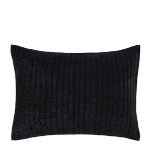 Bari - Velvet Sham - Onyx