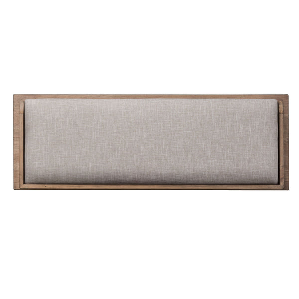 Farmhouse Reimagined - Bed Bench - Antique White / Chestnut Tops