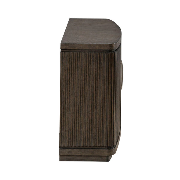 Cascade Falls - 82" TV Console - Satin Espresso