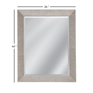 Saydona - Wall Mirror - Pearl Silver