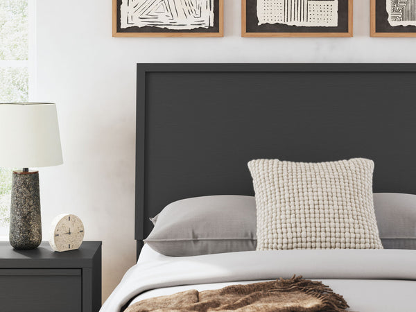 Danziar - Panel Bed With Low Footboard