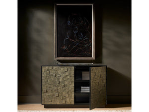 Modern - Cosmo Chest - Light Brown / Black