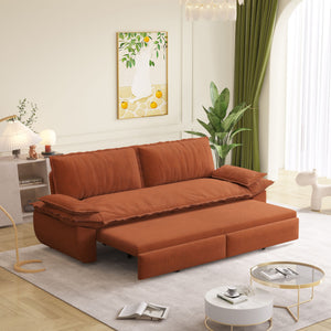 Queen Pull Out Bed, 3 In 1 Convertible Sleeper Sofa