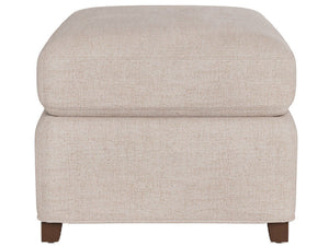 Hudson - Petite Ottoman, Special Order - Beige