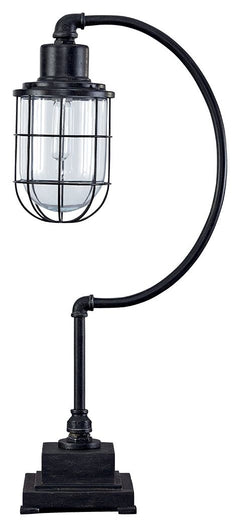 Jae - Metal Desk Lamp  - Antique Black