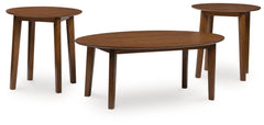 Gordonay - Occasional Table Set (Set of 3) - Brown