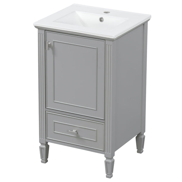 Retro Bathroom Vanity With Sink