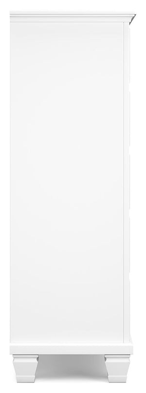 Fortman - Five Drawer Chest - White