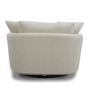 Boomer - Large Swivel Chair with 2 Pillows