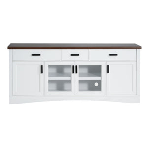Modern TV Console & Adjustable Shelves