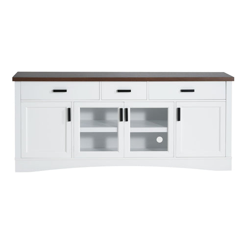 Modern TV Console & Adjustable Shelves