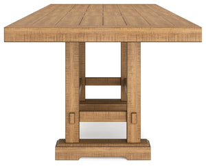 Havonplane - Rectangular Dining Room Counter Extension Table - Brown