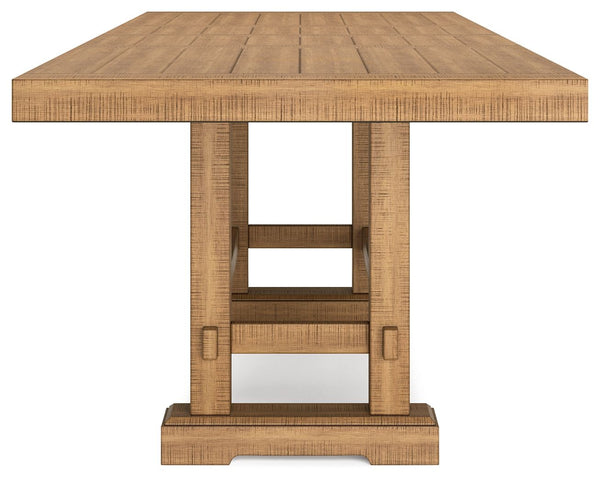 Havonplane - Rectangular Dining Room Counter Extension Table - Brown