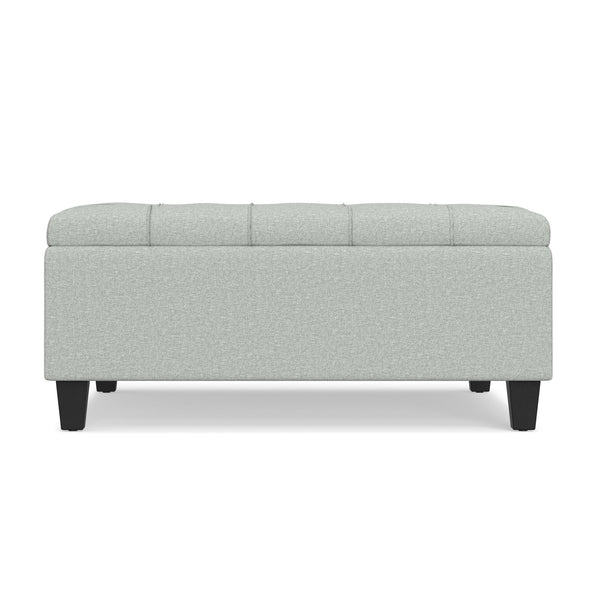 Harrison - Coffee Table Storage Ottoman Lift Top - Stone Gray
