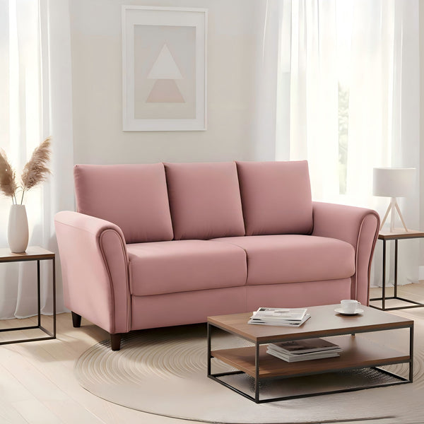 Patricia - Curved Arm 3 Seater Sofa