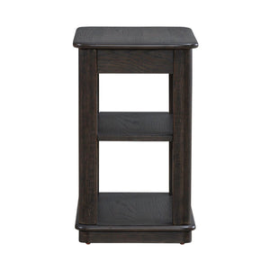 Wallace - Chair Side Table - Aged Oak