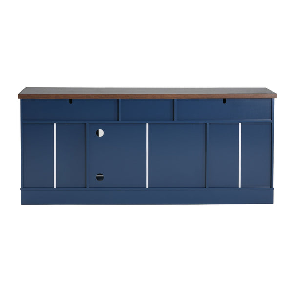 Modern TV Console & Adjustable Shelves