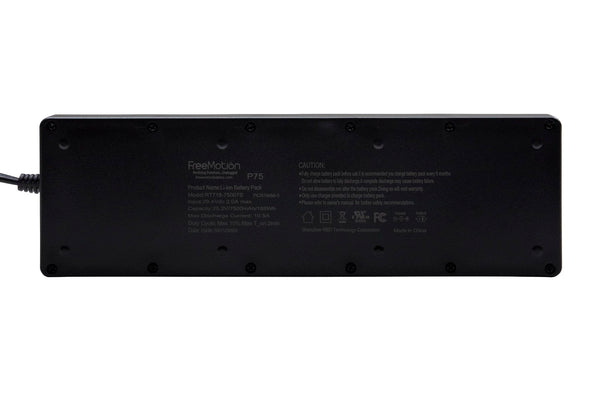 Freemotion - Battery 7500mAh, Universal Bracket And Y3 Cable - Black