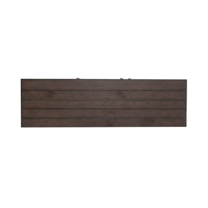 River Place - Accent Server - Riverstone White & Tobacco
