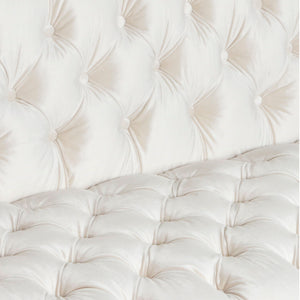 Contemporary 3 Seater Sofa With Button Tufting
