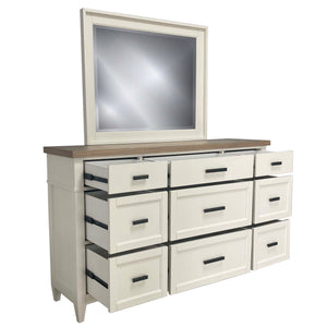 Americana Modern Bedroom - 9 Drawer Dresser