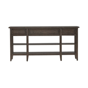 Paradise Valley - Hall Console Table - Saddle Brown
