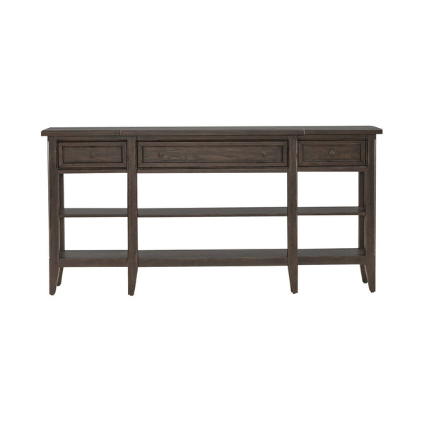 Paradise Valley - Hall Console Table - Saddle Brown
