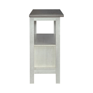 Brook Bay - Sideboard - Textured White / Carbon Gray