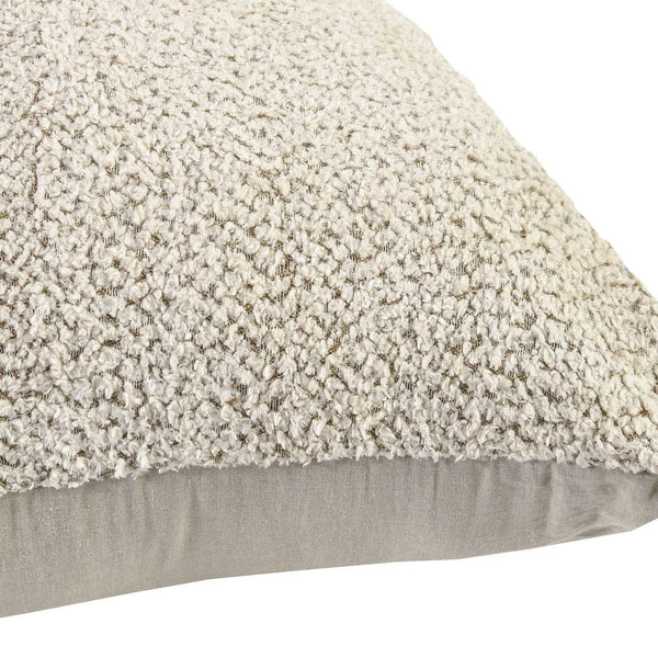 Maris - Floor Cushion - Ivory/Natural