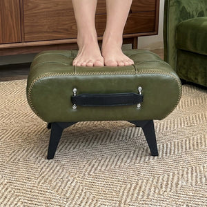 Minimalist Footstool With Hidden Storage