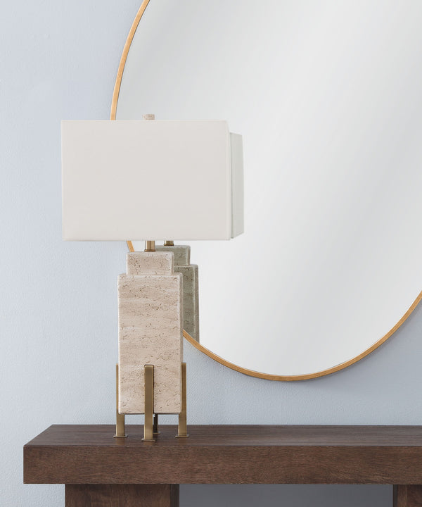 Iris - Table Lamp - Beige