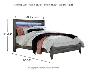 Baystorm - Panel Bedroom Set - Gray