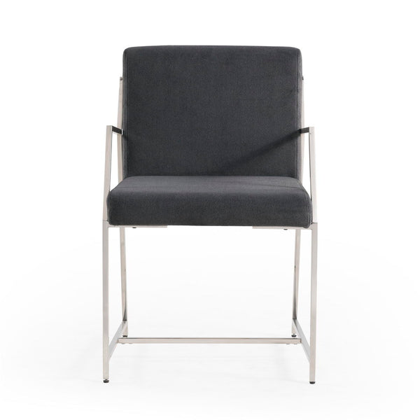 Polygon - Dining Chair (Set of 2) - Gray