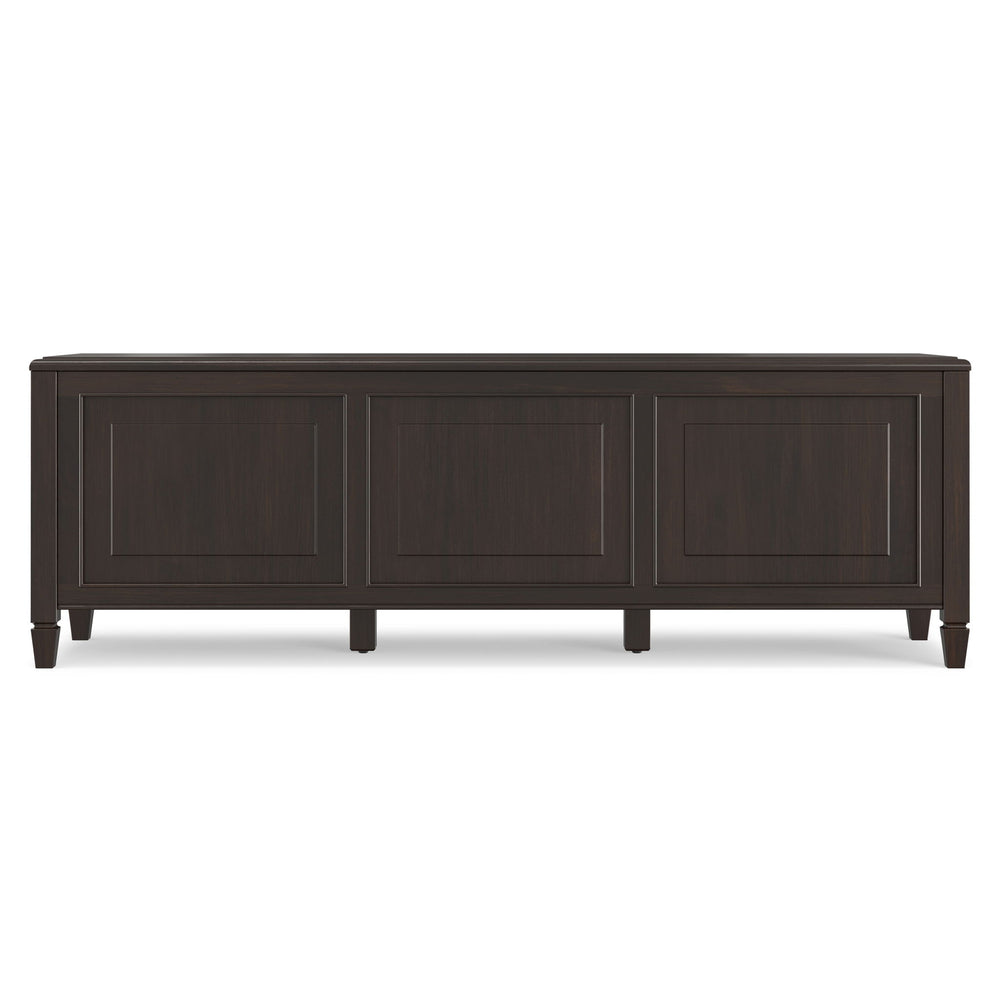 Connaught - Large Storage Bench Trunk - Dark Brown