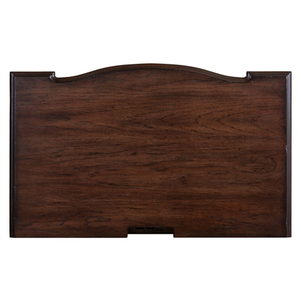 Providence Park - Bedside Chest With Charging Station - Chateau Brown