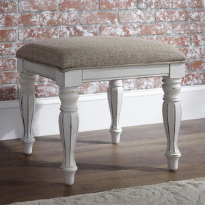 Magnolia Manor - 3 Piece Vanity Set - Antique White