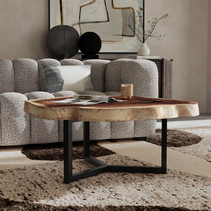 Celine - Live Edge Coffee Table - Natural