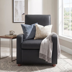 Manual Recliner Chair, 2 Position With 160° Adjustable Backrest For Living Room