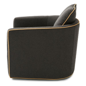 Swivel Accent Chair, Rotating Base, For Living Room