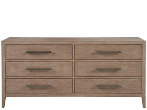 Modern - Cove Drawer Dresser - Dark Brown