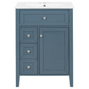 Bathroom Vanity With Sink, Soft Closing Cabinet