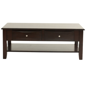 Table Set With Drawers And Open Shelf Storage