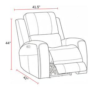 Belmont - Zero Gravity Power Reclining Living Room Set
