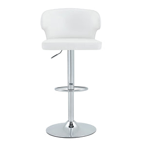 Adjustable Swivel Bar Chair With Ergonomic High Back Design