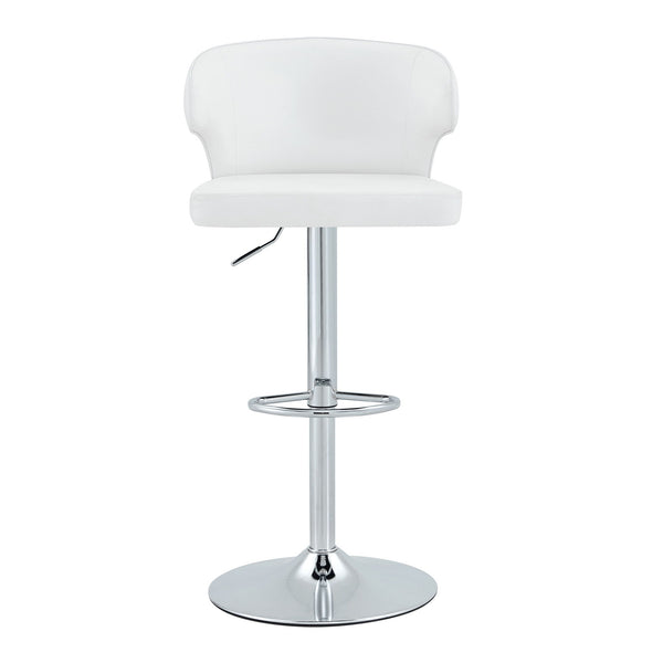 Adjustable Swivel Bar Chair With Ergonomic High Back Design