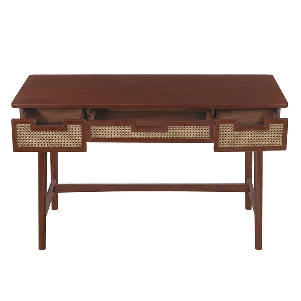 Writing Desk With 3 Drawers For Living Room