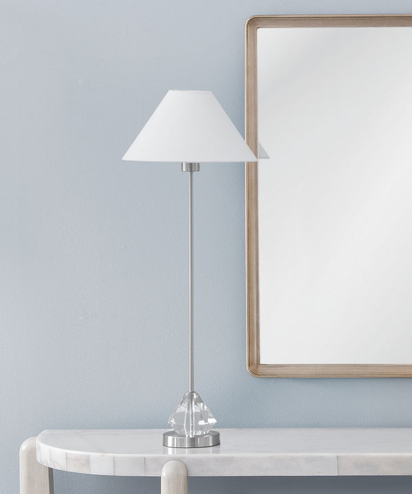 Milford - Table Lamp - Brushed Steel