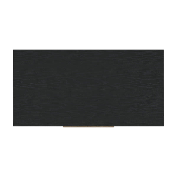 Kozmour - Five Drawer Chest - Black / Brown
