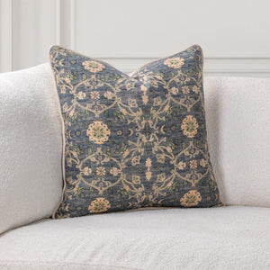 Ira - 22" x 22" Accent Pillow - Blue Sea Multi
